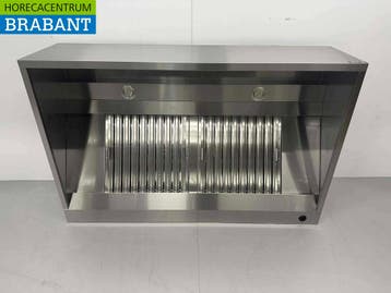 HCB RVS Afzuigkap Dampkap met lamellen filters Premium-line, Ophalen of Verzenden, Nieuw in verpakking