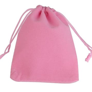 Fako Bijoux - Fluweel Cadeau Zakjes - Velours - 7x9cm - Roze, Verzenden, Nieuw