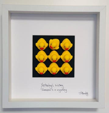 T P Hardisty - Yesterdays history Tomorrows a mystery, Antiek en Kunst, Kunst | Schilderijen | Modern