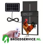 Actie - Premium Kippendeur met zonnepaneel - timer, Nieuw, Kippenhok of Kippenren