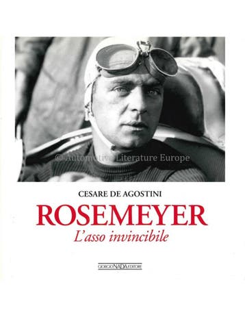 ROSEMEYER: LASSO INVINCIBILE- CESARE DE AGOSTINI - BOEK, Boeken, Nieuw, Author