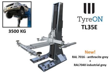 TL35E 1 koloms Hefbrug - Vaste Vloer Montage - 3500 kg, Nieuw