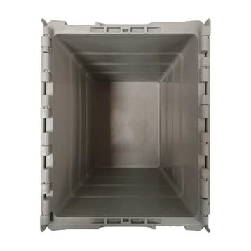 Distributiebak, 400x300x360 mm, euronorm, grijs kunststof,, Minder dan 50 cm, Ophalen of Verzenden, Minder dan 40 cm, Nieuw