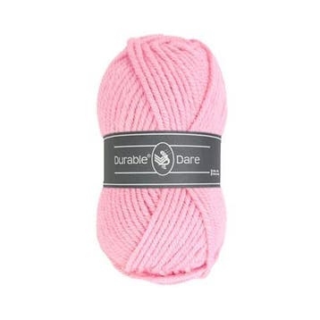 Durable Dare 203 Light Pink - Haakgaren / Breigaren, Ophalen of Verzenden, Nieuw, Breien of Haken, Wol of Garen