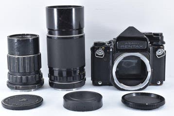 Asahi Pentax 6x7 TTL + Super-Multi-Coated Macro Takumar 6x7:, Nieuw