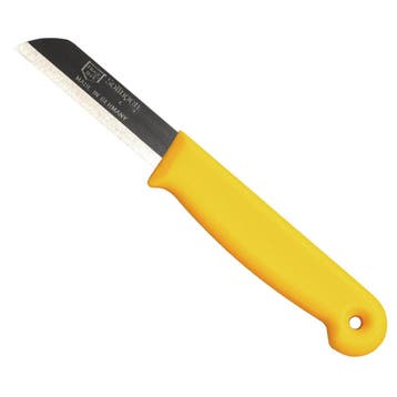 Solingen Schilmesje – RVS Glad – 16 cm met Blade Cover, Ophalen of Verzenden, Nieuw, Rvs of Chroom