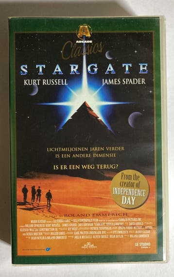 STARGATE (VHS), Verzenden, Gebruikt