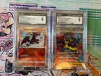 Pokémon - 2 Graded card - Lucario, Charizard - CGC 9 -, Nieuw