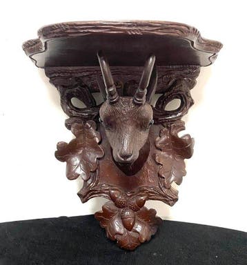 Black Forrest Console - sculptuur, Black Forest - 22 cm -
