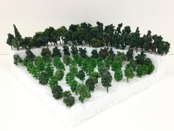 bomen Z - Modeltreinlandschap (120) - Flinke partij diverse, Hobby en Vrije tijd, Modeltreinen | H0, Nieuw