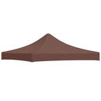 vidaXL Partytentdak 270 g/m² 3x3 m bruin, Tuin en Terras, Partytenten, Verzenden, Nieuw, Partytent