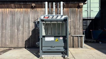 2017 Balenpers Afvalpers Kartonpers HSM 1160 V-Press max, Ophalen of Verzenden, Zo goed als nieuw