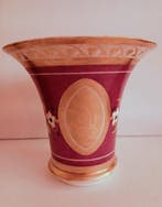 Vaas - Porcelaine de Paris - Cachepot in kornetvorm