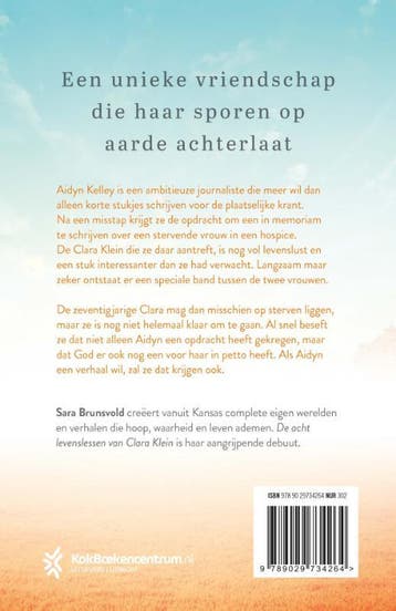 De acht levenslessen van Clara Klein - Sara Brunsvold, Verzenden, Gelezen, Sara Brunsvold
