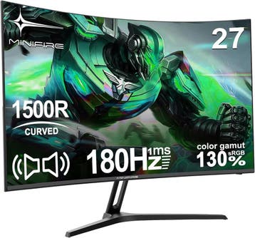Gaming Monitor - Beeldscherm computer - 27 inch - Curved - 1, Verzenden, Zo goed als nieuw