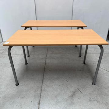 Ahrend kantinetafel - 140x70 cm | beuken kleur blad (alleen, Ophalen of Verzenden, Nieuw