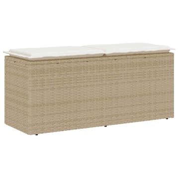Loungeset bank 110cm | 43% Korting | Retoertje, Tuin en Terras, Tuinbanken, Ophalen of Verzenden, Nieuw, Rotan