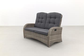 VDG Casablanca verstelbare loungebank, Tuin en Terras, Tuinbanken, Verzenden, Nieuw, Wicker