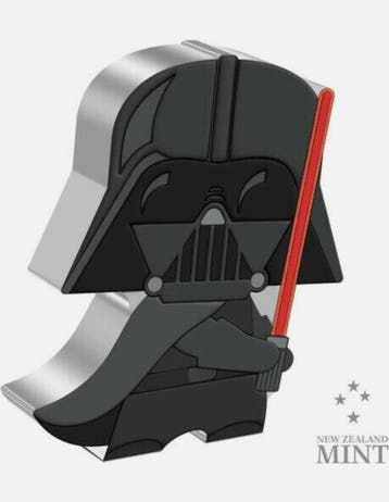 Niue. 2 Dollars 2023 STAR WARS Chibi Coins - Darth Vader 1