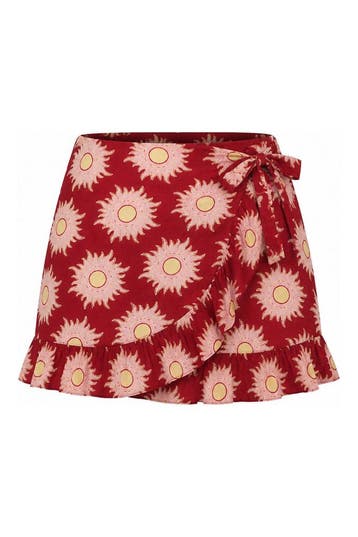 Lofty Manner Rok in maat M Rood, Lofty Manner, Verzenden, Zo goed als nieuw, Rood