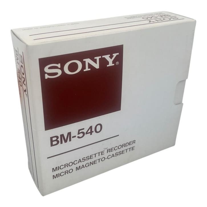 Sony M-607V Pressman Microcassette Voice Recorder (Nieuw), Audio, Tv en Foto, Overige Audio, Tv en Foto, Nieuw, Verzenden