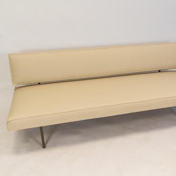Bank | Slaapbank | Vintage | Rob Parry |  4566, Huis en Inrichting, Fauteuils, Ophalen of Verzenden, Zo goed als nieuw, Mid-Century