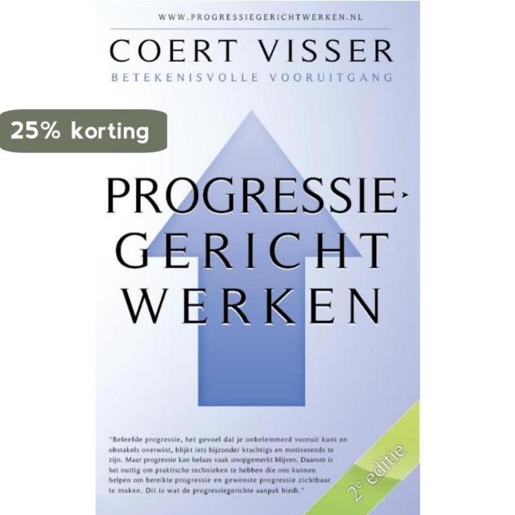 Progressiegericht werken 9789079750030 Coert Visser, Boeken, Psychologie, Gelezen, Verzenden