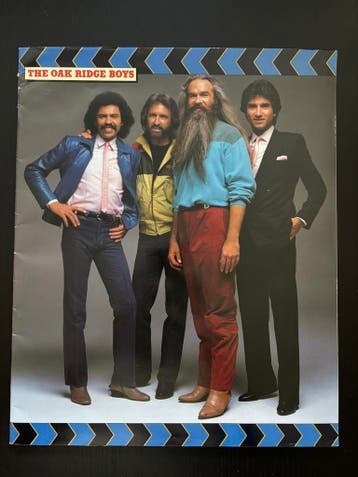 Oak Ridge Boys - Tour program (1984), Verzamelen, Muziek, Artiesten en Beroemdheden, Ophalen of Verzenden, Gebruikt, Boek, Tijdschrift of Artikel