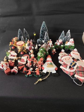 diverse kerst decoraties vintage - Kerstboomversiering (39), Nieuw