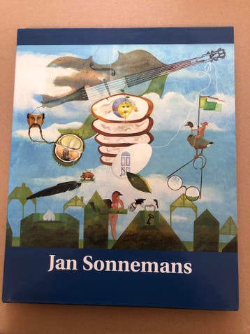 Jan Sonnemans - Overzichtswerk - Surrealisme, Ophalen of Verzenden, Zo goed als nieuw, Schilder- en Tekenkunst