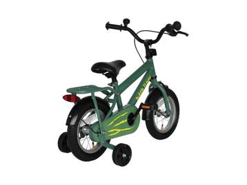 Dutch Flavor Kinderfiets 12 Inch Groen
