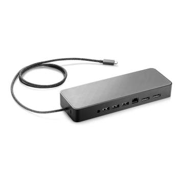 HP USB-C Universal Dock | incl. 90 watt adapter, Ophalen of Verzenden, Gebruikt, HP