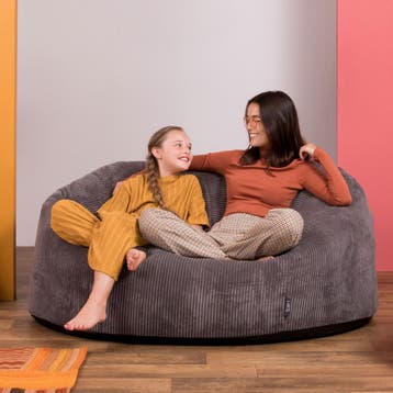 Cloudy Soul Giant 2-Seat Sofa - Antracite, Huis en Inrichting, Verzenden, Nieuw