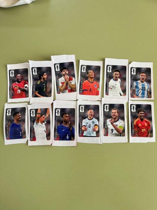 Panini - 12 Complete set, Verzamelen, Stickers