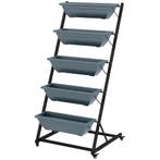 Plantenstandaard Bloemenstandaard Met 5 Niveaus En Wielen, P, Verzenden