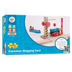 BigJigs houten container scheepswer van €28,99 voor €23,20, Ophalen of Verzenden, Nieuw
