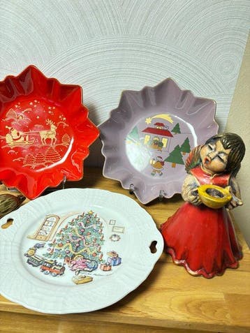Konvolut - Kerstdecoratie Weichnachtsteller, Messing, Diversen, Nieuw