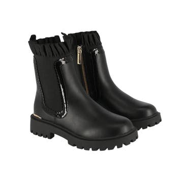Angels Face CHELSEA RUFFLE BOOT BLACK - Schoenmaat 30 (5-6, Kleding | Dames, Schoenen, Ophalen of Verzenden, Nieuw