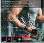 NFC Smartwatch – Spraakassistent, Bluetooth Bellen &amp; AI, Stressniveau, Nieuw