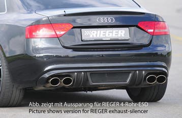 Rieger diffuser | A5 (B8/B81): 06.07-07.11 (tot Facelift) -, Verzenden, Nieuw, Audi