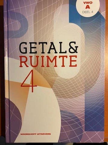 Getal en ruimte 11e ed wiskunde a vwo deel 4 9789001842314, Verzenden, Zo goed als nieuw