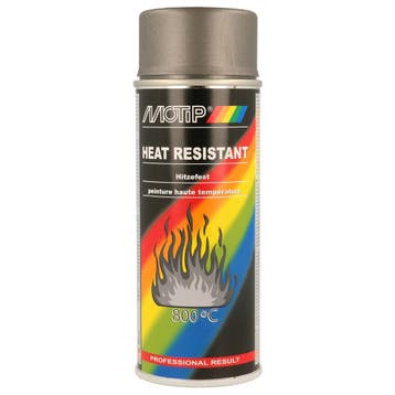 MoTip Hittebestendige Lak Spuitbus 400ml Donker antraci..., Verzenden, Nieuw