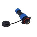 Male + chassis connector - 24V - waterdichte kabelverbinder, Ophalen of Verzenden, Nieuw