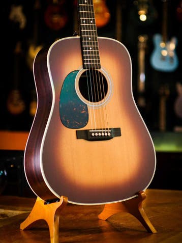 Martin D28 Amberburst Lefty 2023 Pre-Owned, Ophalen of Verzenden, Gebruikt, Overige typen