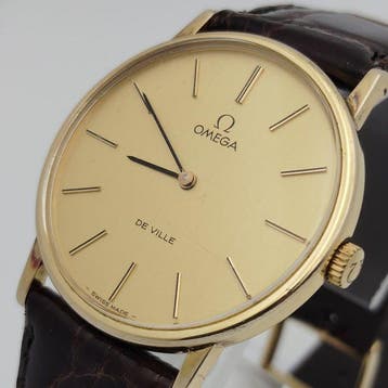 Omega - Slim Round Champaign Dial - Zonder minimumprijs - De, Nieuw