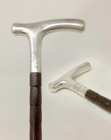 Wandelstok - .925 zilver - Londen 1907