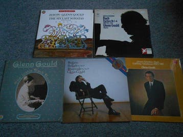 Glenn Gould - Collection of 5 albums with Glenn Gould piano, Nieuw in verpakking