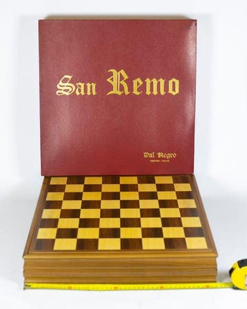 Dal Negro - Schaakspel - San Remo - Roulette, Schaken,