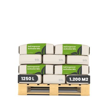 Bodemverbeteraar - Activator Mix (25x = 1250 liter - voor, Tuin en Terras, Verzenden, Mest