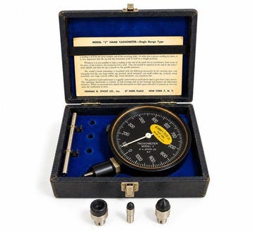 Herman H. Sticht Co , New York. , tachymètre mécanique ,